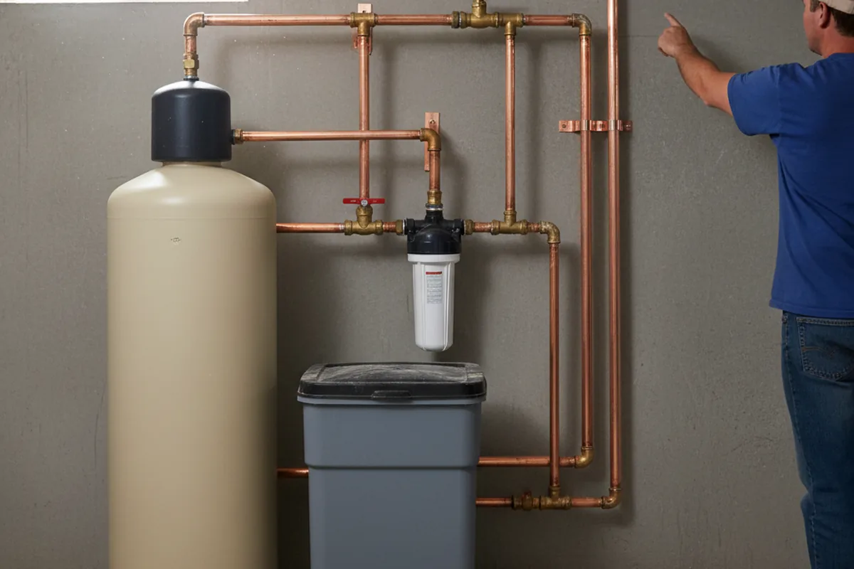Whole-house water treatment system installed in Topsfield